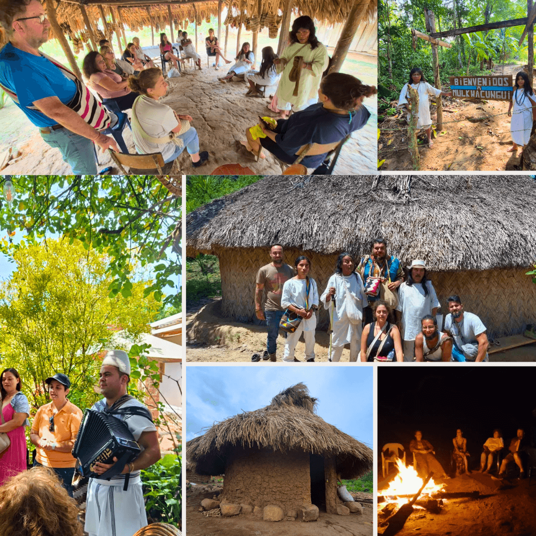 Fotos de las rutas de intercambio cultural en la sierra nevada de santa marta