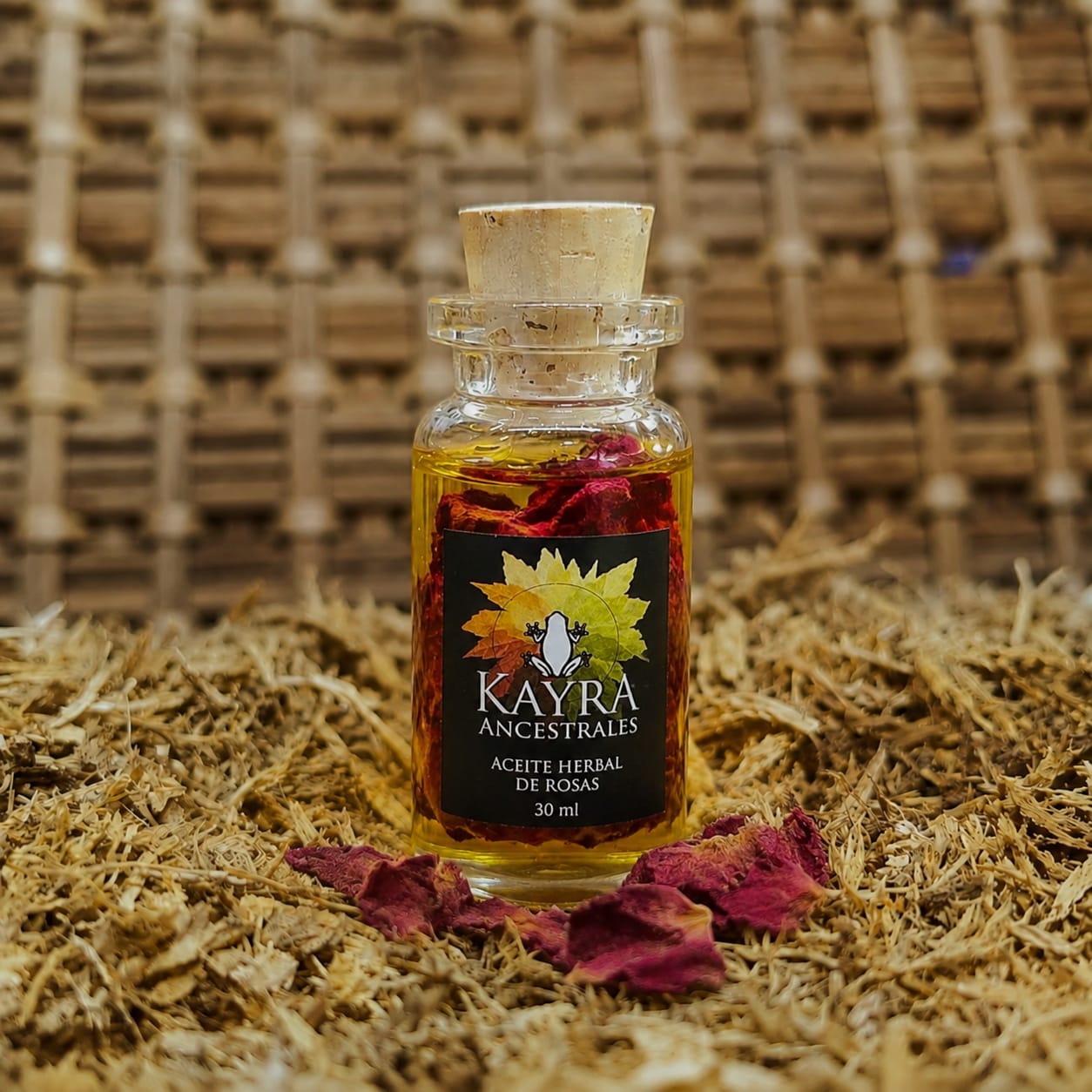Aceite de rosas para el cuerpo