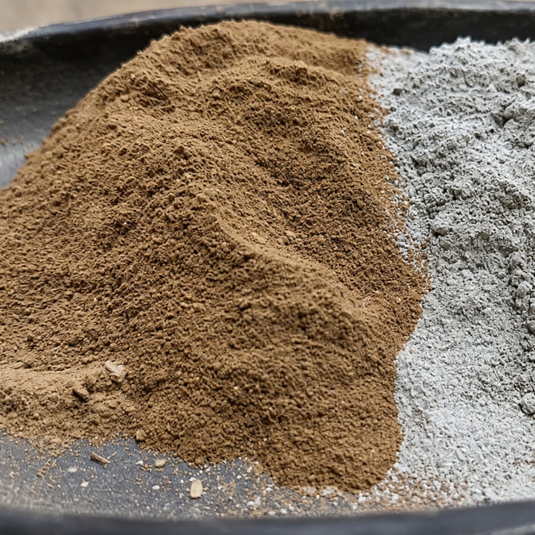 Rapé de clitoria ternatea preparado para el bienestar